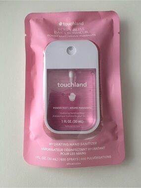 Touchland Berry Bliss Hydrating Hand Sanitizer Mist – Pink